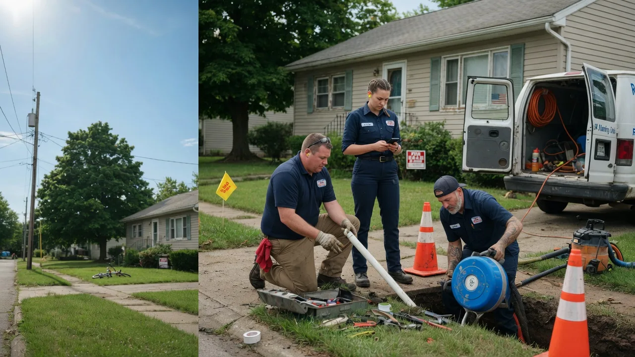 Sewer Line Repair in Middletown, IL near me